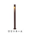 ARAN * BOLARDO 80CM IP65 6W 3000K CORTEN